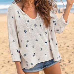 Wooden Ships MINI STARFISH PRINTED TOP